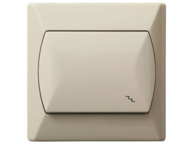 AKCENT Wyłącznik schodowy beżowy ŁP-3A/01 OSPEL