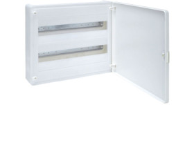 Rozdzielnica natynkowa 36 modułowa 2x18M drzwi pełne IP40 golf VS218PD HAGER