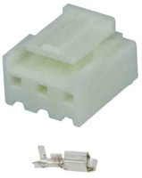 PC03M-G/5 Złącze mocy, gniazdo na kabel - raster 3.96 - 3pin ( + terminale) - standard Molex - opakowanie 5 sztuk