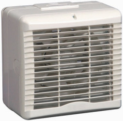 Wentylator, seria: VA150, Wyciągowy, 220m³/h, Montaż w oknie, 37dB(A), 216 x 224mm