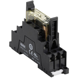 IDEC SF1V-4-07L Relay Socket RF1V Series 4-Pole DIN-Rail Mount
