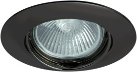 Oczko 50W/12V MR16 IP20 okrągłe ruchome aluminiowe matowy czarny DIO DTO2B-MB GXPL058