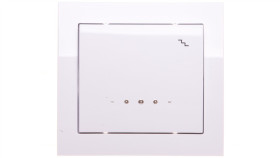 Kier Łącznik Schodowy Z Podświetleniem Biały Łp-3Ws/00