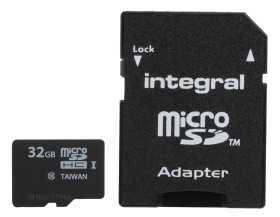 Karta Micro SD MicroSDHC, 32 GB Nie, Integral Memory ultimaPRO 0 → +60°C