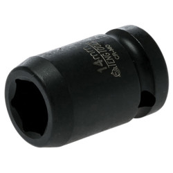 Teng 920514N Impact Socket Hexagon 6-Point 1/2in Drive 14mm