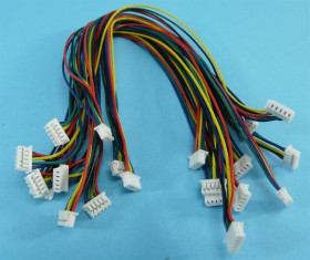 2xGN.JST 5-PIN 20cm R-1,25 MCX