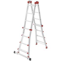 Hailo 7516007 M80 Ladder 4.70m Aluminium Safety Joints 12.7kg