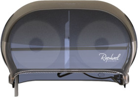 Dozownik papieru toaletowego, ABS, Podwójny, 145mm x 210mm x 325mm