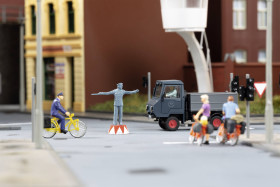 Ambona drogowa z akcesoriami Zestaw do złożenia Auhagen 11473 H0 1 szt.