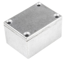 Obudowa Aluminium odlewane szerokość zew. 38 mm długość zew. 53 mm wys. zew. 31 mm Hammond IP54 Naturalny