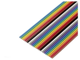 3811/20 (100FT) Przewód: wstążkowy 20x26AWG 1,27mm linka Cu nieekranowany PVC