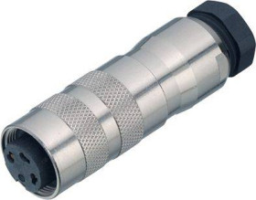 binder 99 5622 15 06-20 Złącze żeńskie kablowe złącze żeńskie proste Seria: 423 Łączna ilość styków: 6 1 szt.