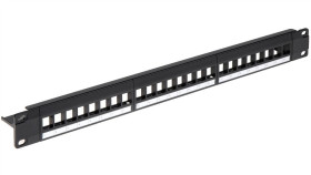 Patch Panel Rack 19Cali 24Xkeystone Pp-24/Fx/C1