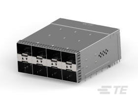 Wtykowe złącze we/wy, typ: Zespół klatki ze zintegrowanym złączem, l. portów: 8, 20-pinowe Gniazdo