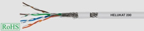 Przewód do sieci komputerowych HELUKAT 200 SF/UTP kat.5e 4x2xAWG26/7 FRNC 81254 /bębnowy/