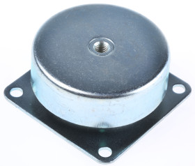 Podstawka antywibracyjna M6 średnica 58mm wysokość całkowita 28mm Mocowanie okrągłe