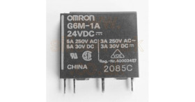 24 Volt DC SPST-NO relay (G6M-1A24DC)- Omron