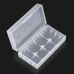 Dual 18650 Battery Storage Case