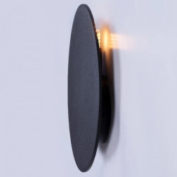 Kinkiet ścienny Ø30 cm REGA czarna z gwintem G9 K-4636 Kaja Lighting