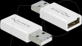 66530 USB 2.0 Adapter Type-A male to Type-A female Data Blocker