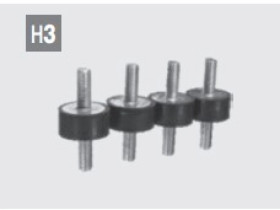 Zestaw antywibracyjnych podstawek