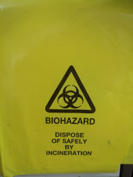 BIOHAZARD BAGS WITH RANDOM PRINT (BIOHAZ