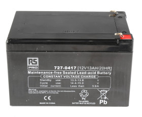Uszczelniony akumulator kwasowo-ołowiow 13Ah RS PRO 151 x 98 x 95mm 12V