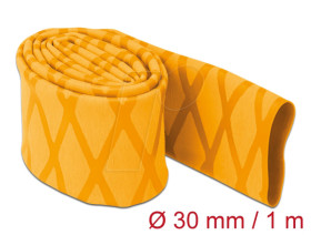 19599 Shrink tubing X-pattern non-slip 1 m x 30 mm yellow