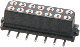 Gniazdo PCB 8 -pinowe 2 -rzędowe raster: 2mm Proste SMD