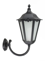 Kinkiet zewnętrzny Retro Maxi K 3012/1/BD g, E27 max 100W kolor czarny 0438621