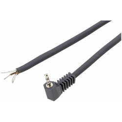 VOLTCRAFT XLAC35SW 3.5mm audio jack Jack plug 3.5mm Open cable ends Stereo