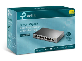 Switch TP-LINK TL-SG108PE (8x 10/100/1000Mbps)