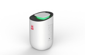 Odwilżacz, 0,3L/dzień, <35dB, 0.6L, Adapter wielowtykowy