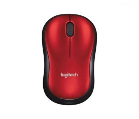 Mysz Logitech M185 910-002240 (optyczna 1000 DPI kolor czerwony)
