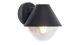 Oprawa Elewacyjna Galini Czarna E27