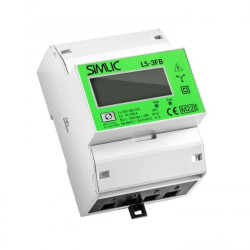 Dwukierunkowy licznik energii elektrycznej (cyfrowy trójfazowy 4-modułowy) z funkcją reset MID SIMLIC LS-3FB 85403010