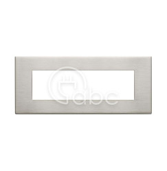 Ramka ozdobna 7M metal szczotkowany nikiel, 22657.11