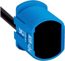 Czujniki fotoelektryczne Tłumienie tła Cylindryczne SICK PNP / NPN zakres 50 m Podczerwień