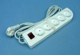 PS-5xGN+WYŁ. 4,0mb PRZEDŁUŻACZ BEZ UZIE