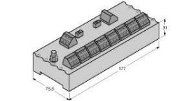 Moduł dystrybutora Turck JRBS-40-8C/EX 6611450 1 szt.