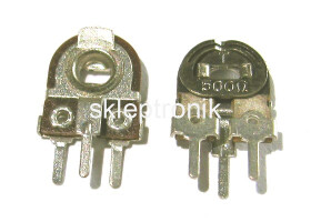 Potencjometr mont. 500 ohm st. TVP1232