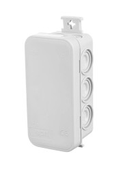 Puszka hermetyczna n/t E10 90x45x39mm pusta IP55 bezhalogenowa szara 0295-00