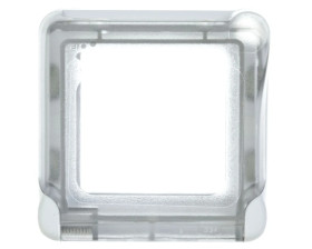 PLEXO55 Adapter do mechanizmów MOSAIC szary / biały 069580