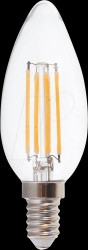 217423 LED lamp E14, 6 W, 600 lm, 2700 K, filament