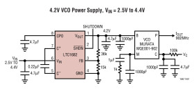 Doubler Charge Pumps with Low Noise Linear Regulator