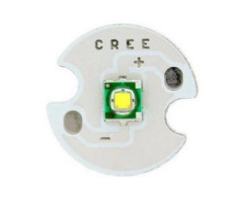 DIODA LED 3W CREE BIAŁA XP-G STAR 16mm 463lm 6000K 120st.