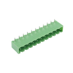 2EDGRC-5.0-11P - Listwa zaciskowa męska, kątowa, 11-pin, raster 5,0 mm - 5 szt.