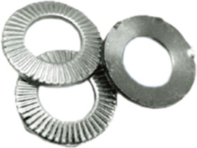 Contact washer, M4, H 0.8 mm, outer Ø 8.2 mm, spring steel, DIN 17222, 150 32 04