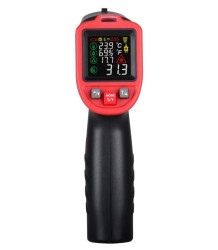 Pirometr WT323C bezdotykowy termometr laserowy -50 ÷ +650C z regulacją emisyjności, kolorowym wyświetlaczem LCD i termoparą typu