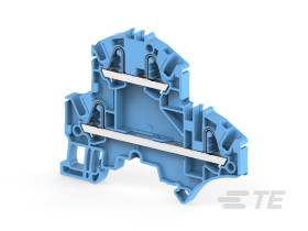 Blok zaciskowy TE Connectivity 1SNK705220R0000 poziomy: 2 ENTRELEC SNA Niebieski raster: 5.2 mm 80V 0.22mm², 2.5 mm²